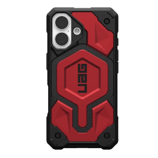 UAG Monarch Pro Apple iPhone 16 (6.1') Rugged Case - Crimson (114458119494), ... Carousel 1
