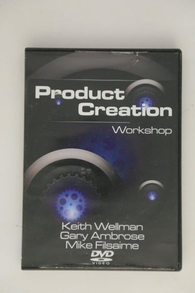 Product Creation workshop [DVD] by Ketih Wellman, Gary Ambrose, Mike Filsaime64455858185473110