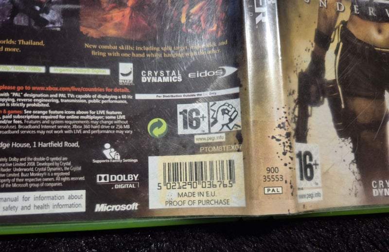 Tomb Raider: Underworld – Xbox 360 (Original Case & Disc) Carousel 6