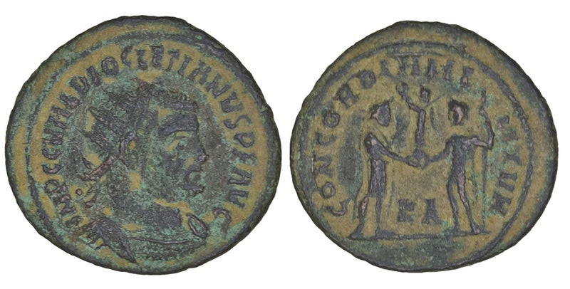 Diocletian - 284-305 AD - Roman Imperial, The Tetrarchy Carousel 1