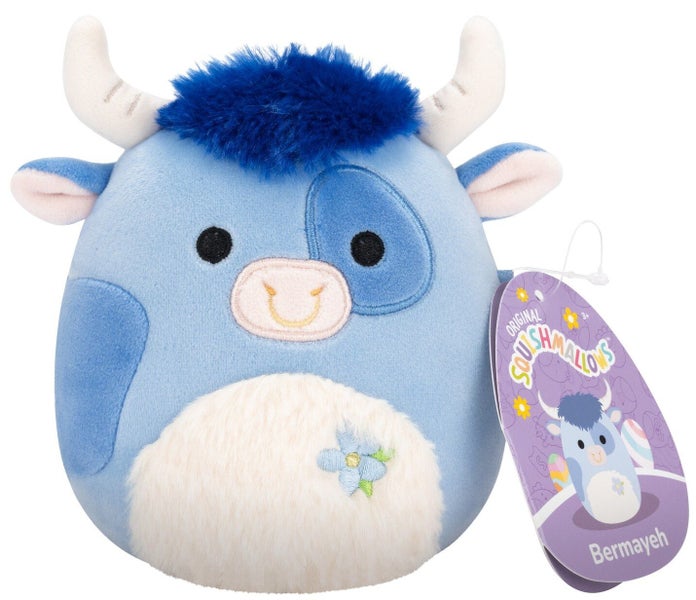 Squishmallows: Bermayeh the Bull - 7.5" Easter Plush Carousel 1