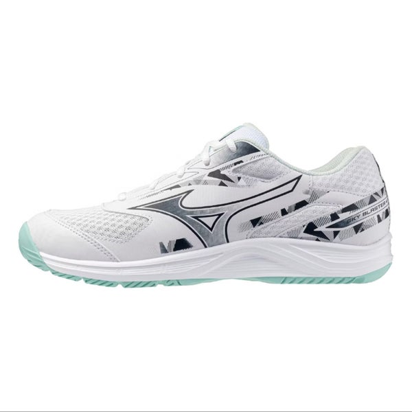 Mizuno Sky Blaster 4 Wide White Grey Men Unisex Badminton Shoes 71GA2533-13 Carousel 2