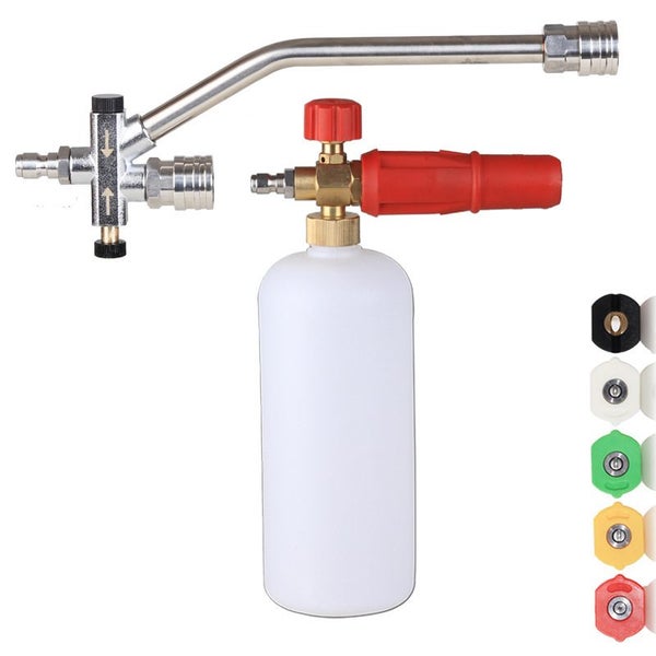 Pressure Washer Dual-Adapter 1/4" QC Switch Between Foam and Water Carousel 2