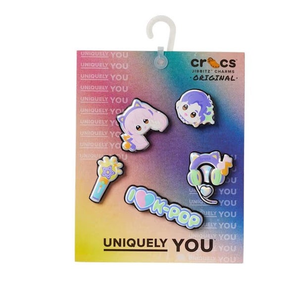 Crocs Jibbitz 5 Pack - Heart K Pop Carousel 1