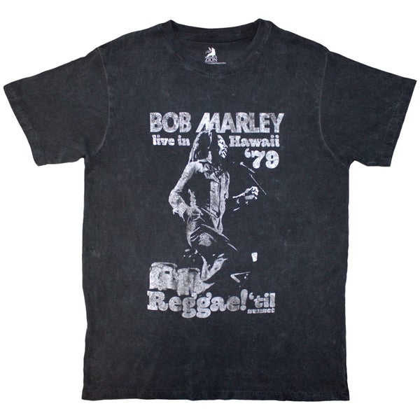 Bob Marley Live In Hawaii T Shirt Carousel 1