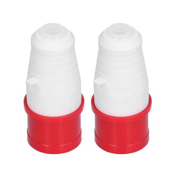 4 pin industrial plug 2Pcs 4 Pin Industrial Plug 3 Phase Circular Waterproof Carousel 1