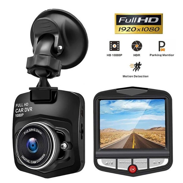 1set Car Dash Cam 1080P Universal DVR Driving Recorder 2.2" LCD Screen Loop R... Carousel 1