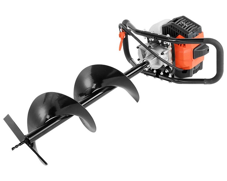 New Post Hole Digger 52CC 1450W with 8” Drill Bits & 1 Extension Rod Afterpay Carousel 13