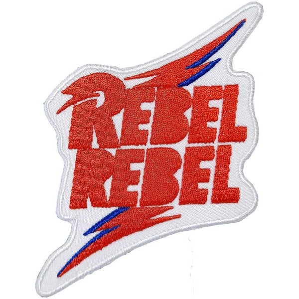 David Bowie Rebel Rebel Iron On Patch Carousel 1
