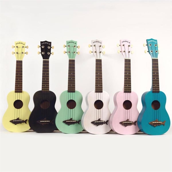 Makala Shark Bridge Ukulele with bag@Lowest price62863862605570111