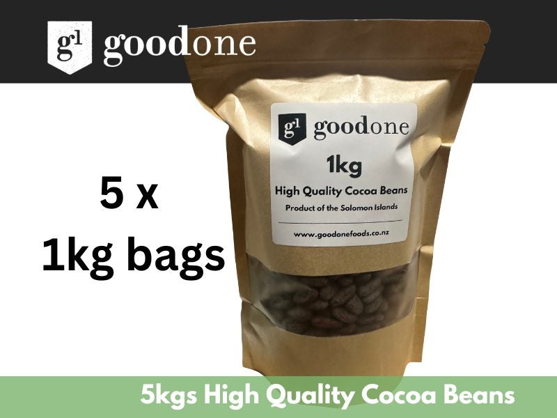 Raw Cacao Beans - Bulk 5kgs / Solomon Island’s Carousel 1