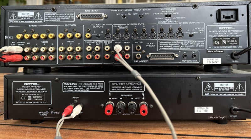 Vintage Rotel Amplifier Carousel 4