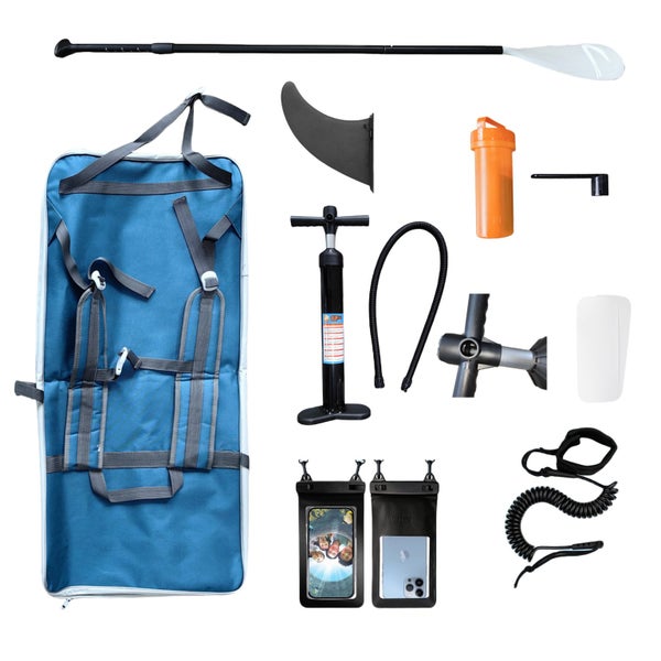 Brand New 11ft Inflatable Stand Up Paddle Board W/ Backpack Paddle Pump Carousel 2