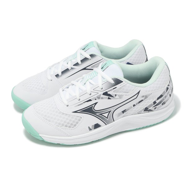 Mizuno Sky Blaster 4 Wide White Grey Men Unisex Badminton Shoes 71GA2533-13 Carousel 16