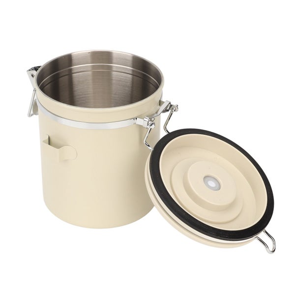 stainless steel coffee bean storage container coffee canister airtight coffee Carousel 1