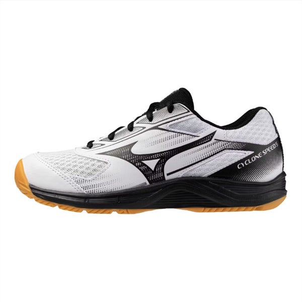 Mizuno Cyclone Speed 5 White Black Women Volleyball Sports Shoes V1GC2581-61 Carousel 2