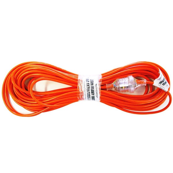 Ultracharge 20m Extension Heavy Duty 10A 2400W Lead Power Cord AU NZ Plug Orange Carousel 1