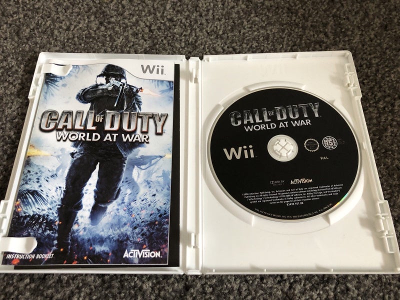 Nintendo Wii - Call of Duty World At War - Complete Carousel 3
