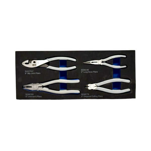 Blue Point Standard Pliers Set With EVA Foam Organiser BPS7 Carousel 1