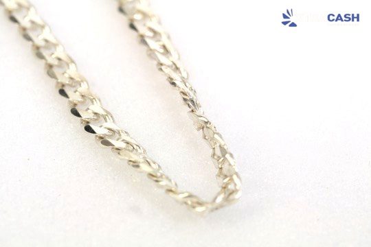 Michael Hill 60cm (24") 7.2mm Width Curb Chain in Sterling Silver Carousel 1