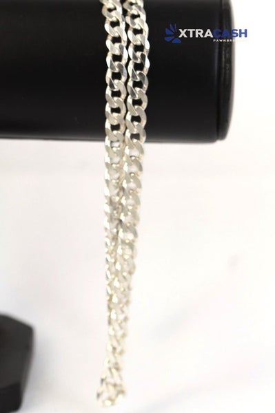 Michael Hill 60cm (24") 7.2mm Width Curb Chain in Sterling Silver Carousel 2