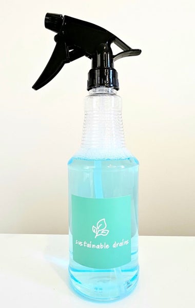 Sustainable Drains Frost Glass Cleaner 450ml & Microfibre Cloth combo! Carousel 1