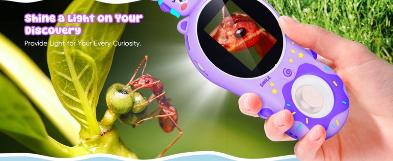 Mini Handheld Digital Toy Microscope Carousel 2