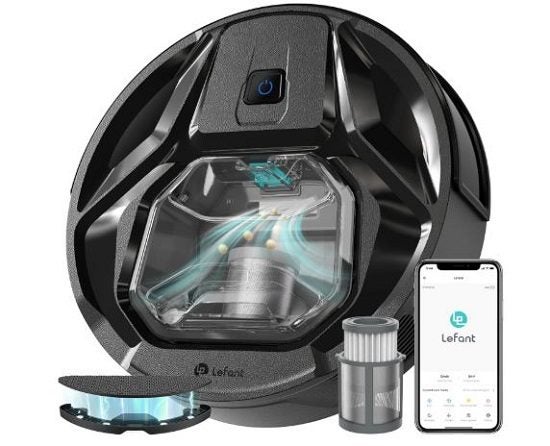 Lefant M320 Robot Vacuum Cleaner, 6000Pa Strong Suction + Afterpay Carousel 1