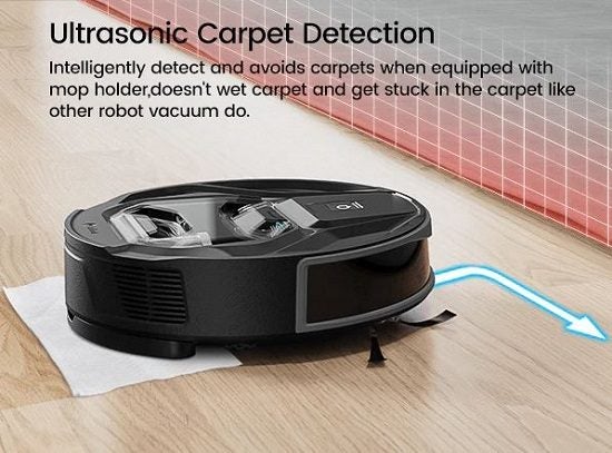 Lefant M320 Robot Vacuum Cleaner, 6000Pa Strong Suction + Afterpay Carousel 2