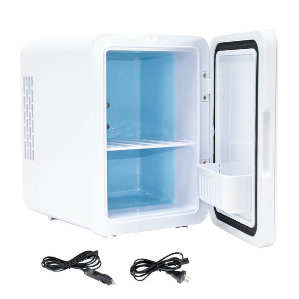 4L Mini Fridge Portable 12V Car Refrigerator Cooler Freezer for Drinks Cosmetic Carousel 12