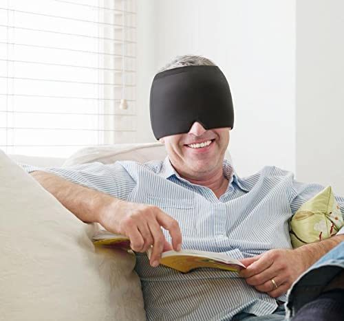 Migraine Cap Gel Ice Pack for Alleviating Headache, Puffy Eyes, Tension, Sinus Carousel 6