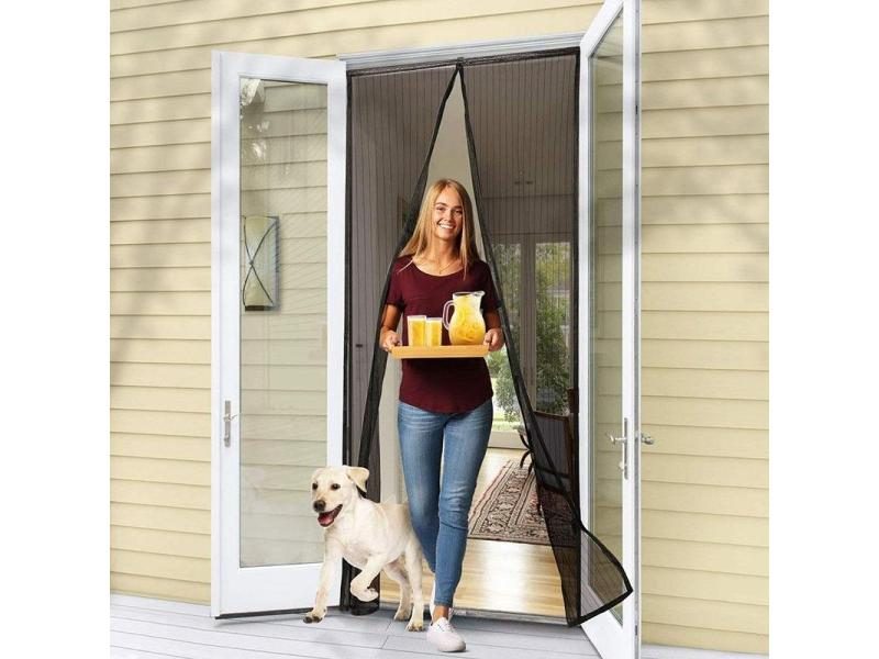 Summer Anti Mosquito Insect Fly Bug Curtains Net Door Screen Kitchen Curtains Carousel 2