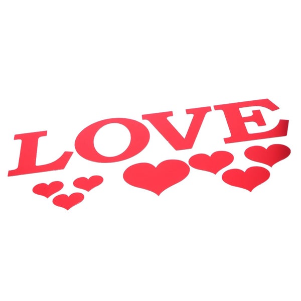 wall sticker mirror wall sticker wall decor background decor Mirror Wall Carousel 1