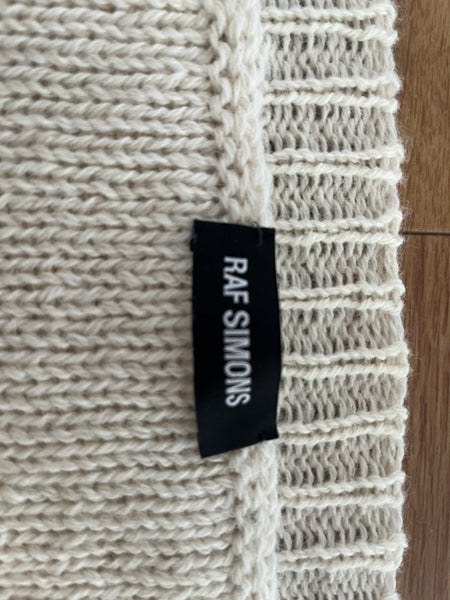 Raf Simons Jersey Cream Excellent Condition Carousel 11