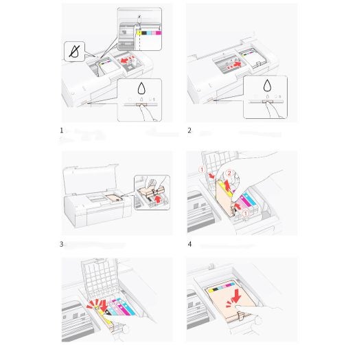 PTN NEW Compatible Brother LC233 Y Yellow Ink Cartridge Carousel 2