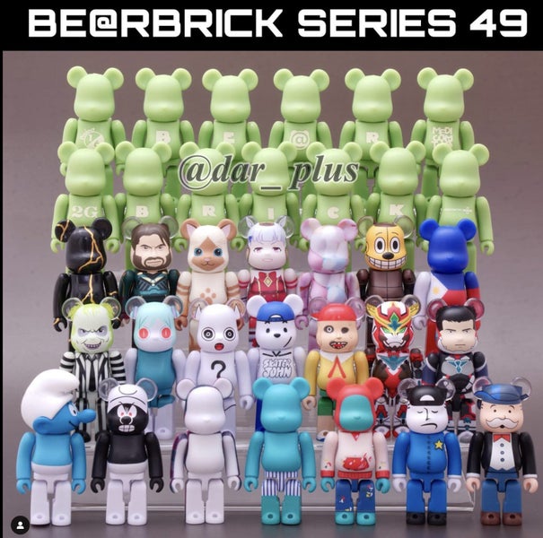Be@rbrick 100% Series 49 Artist Medicom TOY Bearbrick Carousel 3