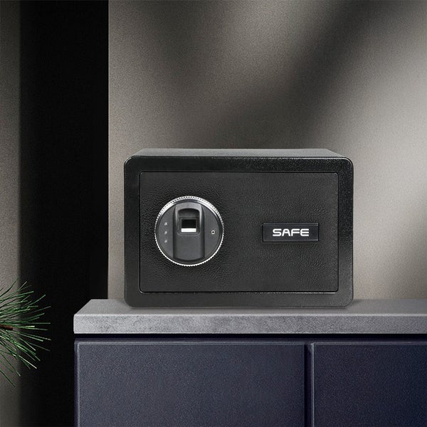 8.1L Digital Security Safe Box Fingerprint Key Lock Cash Lock Home Office Carousel 10