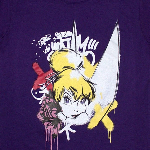 Tinker Bell Graffiti T Shirt Carousel 2