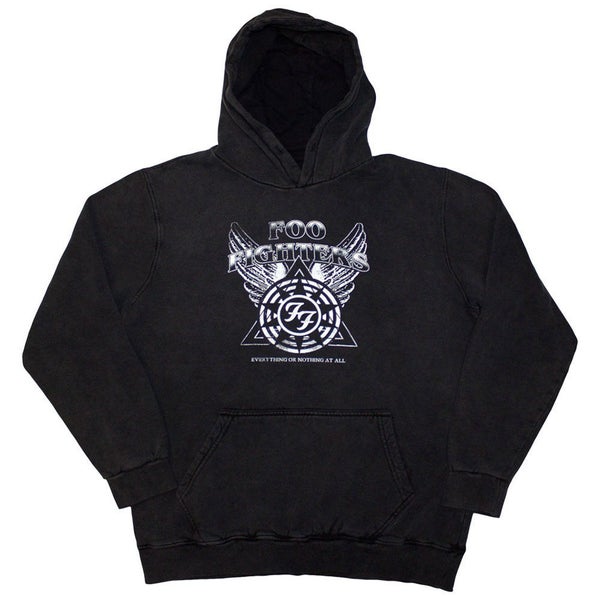 Foo Fighters Everything Or Nothing At All Pullover Stone Wash Hoodie Carousel 1