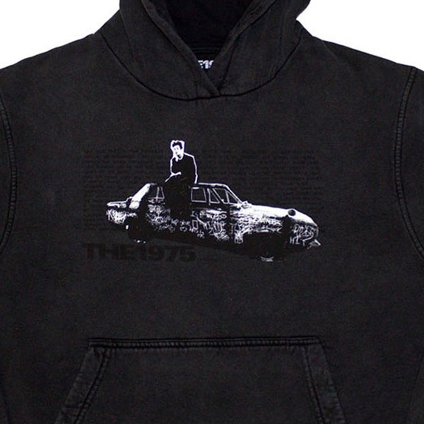 The 1975 Car Photo Pullover Stone Wash Hoodie Carousel 2