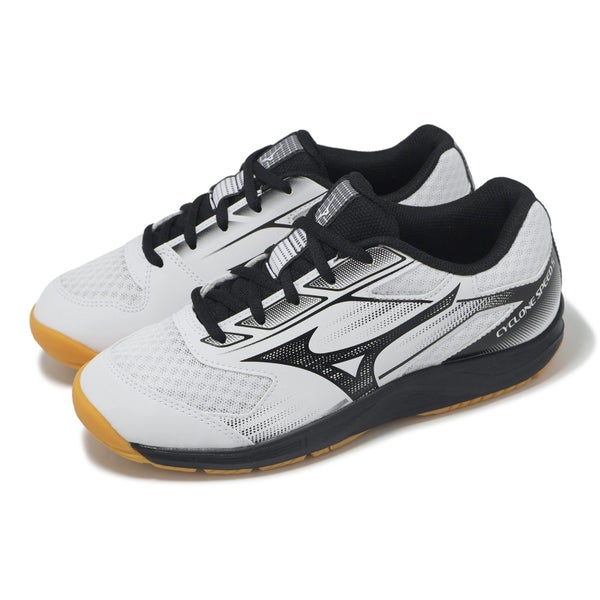 Mizuno Cyclone Speed 5 White Black Women Volleyball Sports Shoes V1GC2581-61 Carousel 16