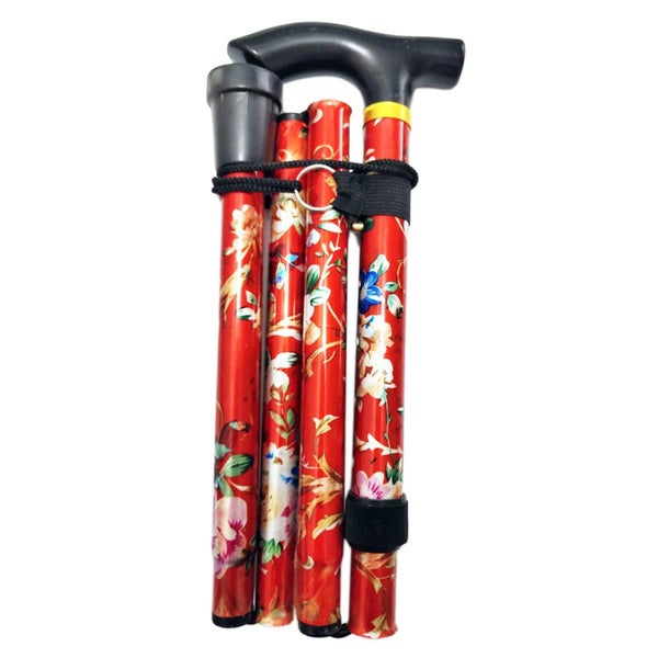 Multifunction Walking Stick Trekking Poles Telescopic Fold Crutches Hikin CHK29M Carousel 2
