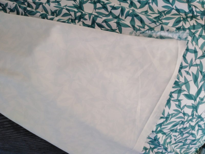 25 metres of patterned, thermal backed, curtain fabric only $5 per metre! Carousel 6