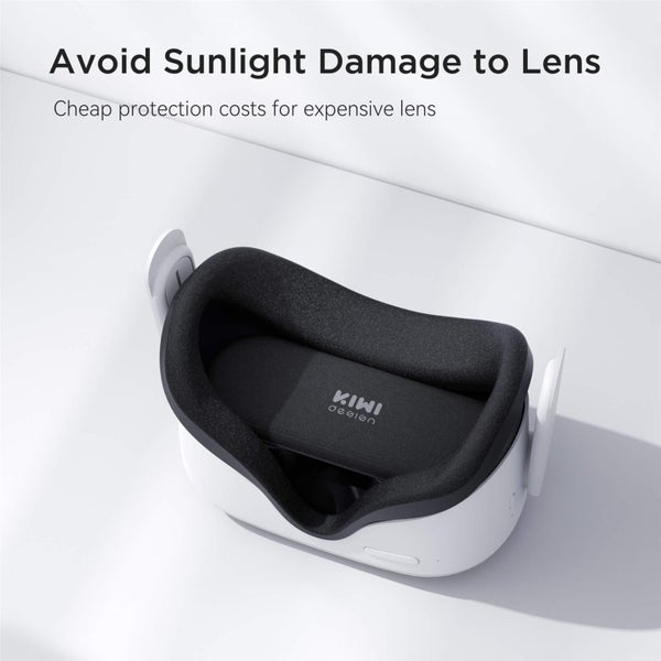 Kiwi Design For META Oculus Quest 2/3/ Vision Pro Lens Protector / Cover Black Carousel 2
