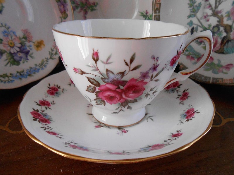 TWO ENGLISH DUOS with ROSES Carousel 2