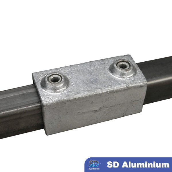Aluminium Key Clamp - Straight Sleeve Clamp - For 25&30mm Square Hollow Carousel 2