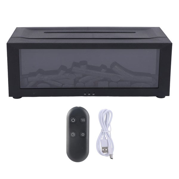 flame fireplace humidifier simulation fire humidifier aromatherapy diffuser Carousel 8