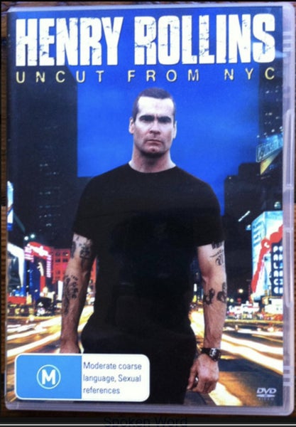 Henry Rollins (black flag; rollins band, ) - uncut from NYC Carousel 1