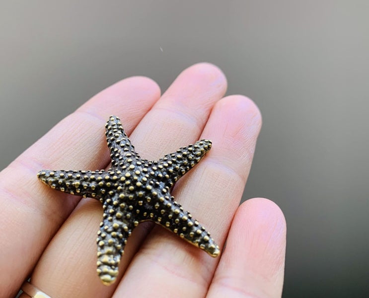 Antique Style Starfish Sea Life Collectable Miniature Figurine Carousel 2