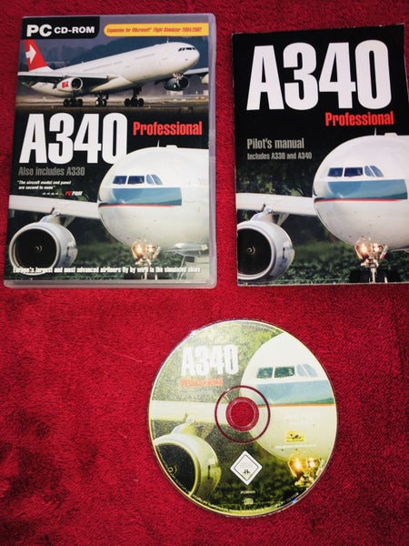 A340 Professional - Expansion to Flight Simulator 2002/2004 PC Game Carousel 1